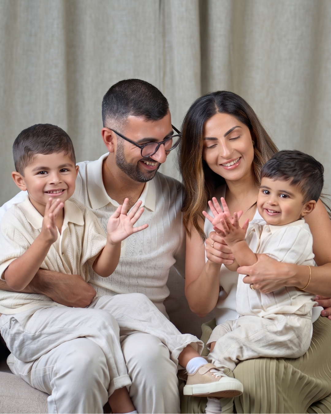Fatema and her family